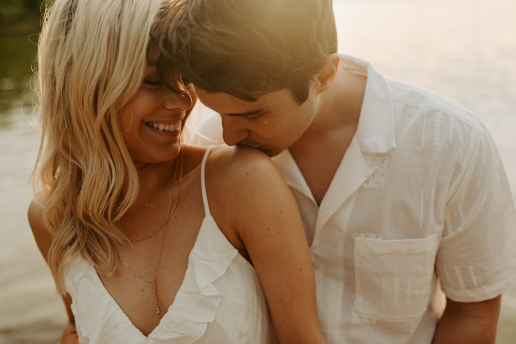 Golden Hour Engagement Photography