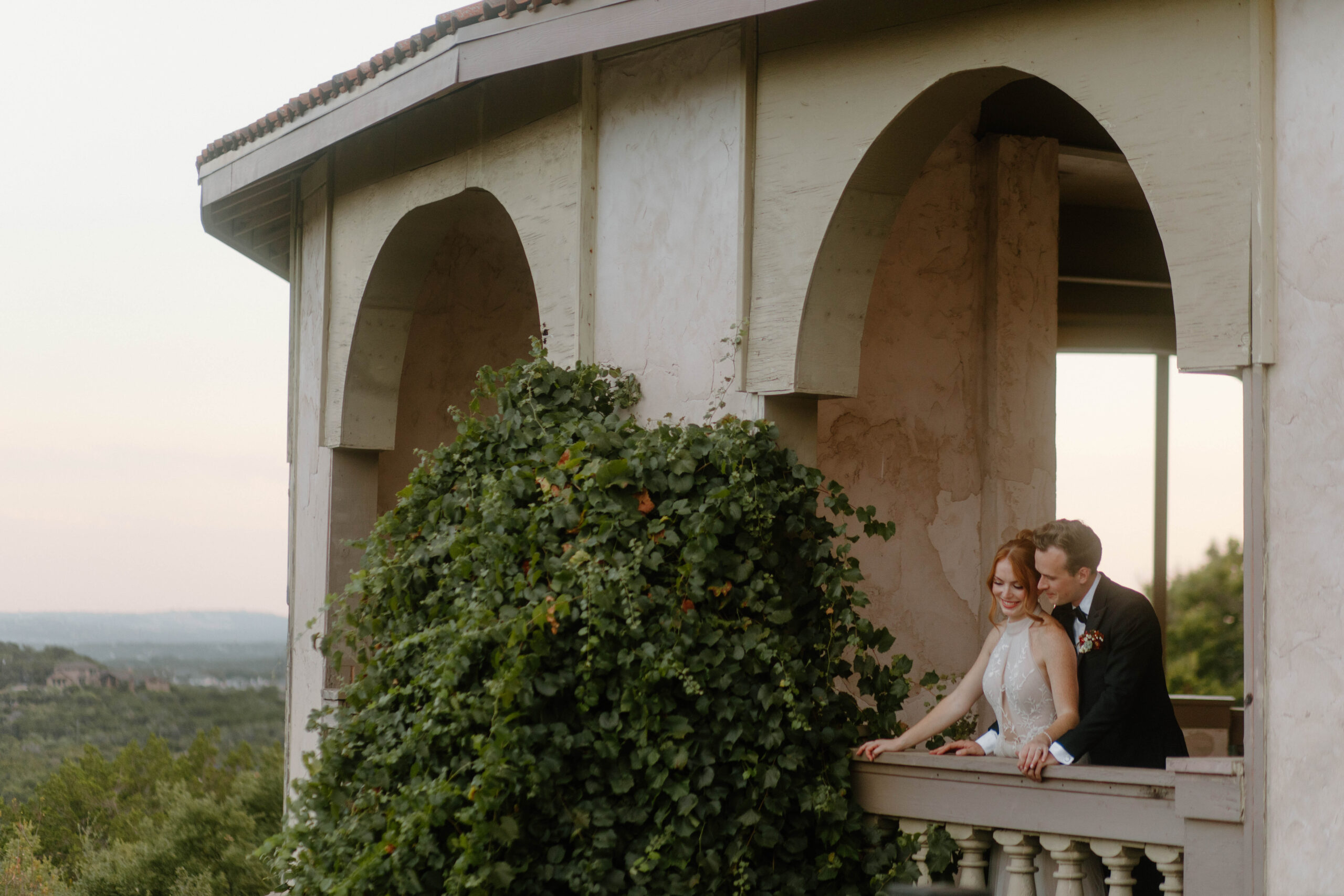 View of the overlook from Villa Antonia's Wedding Chapel. 